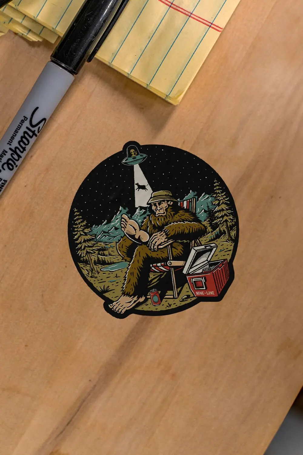 Campsquatch - Sticker 1