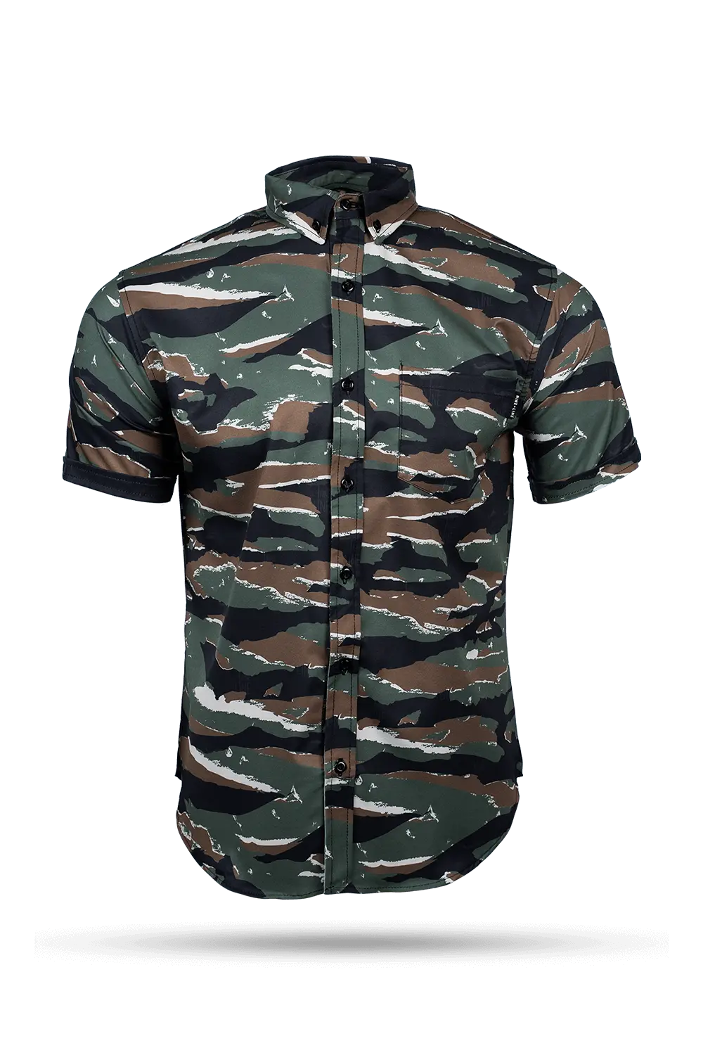 Camo Collection - Casual Button Down Shirt 1