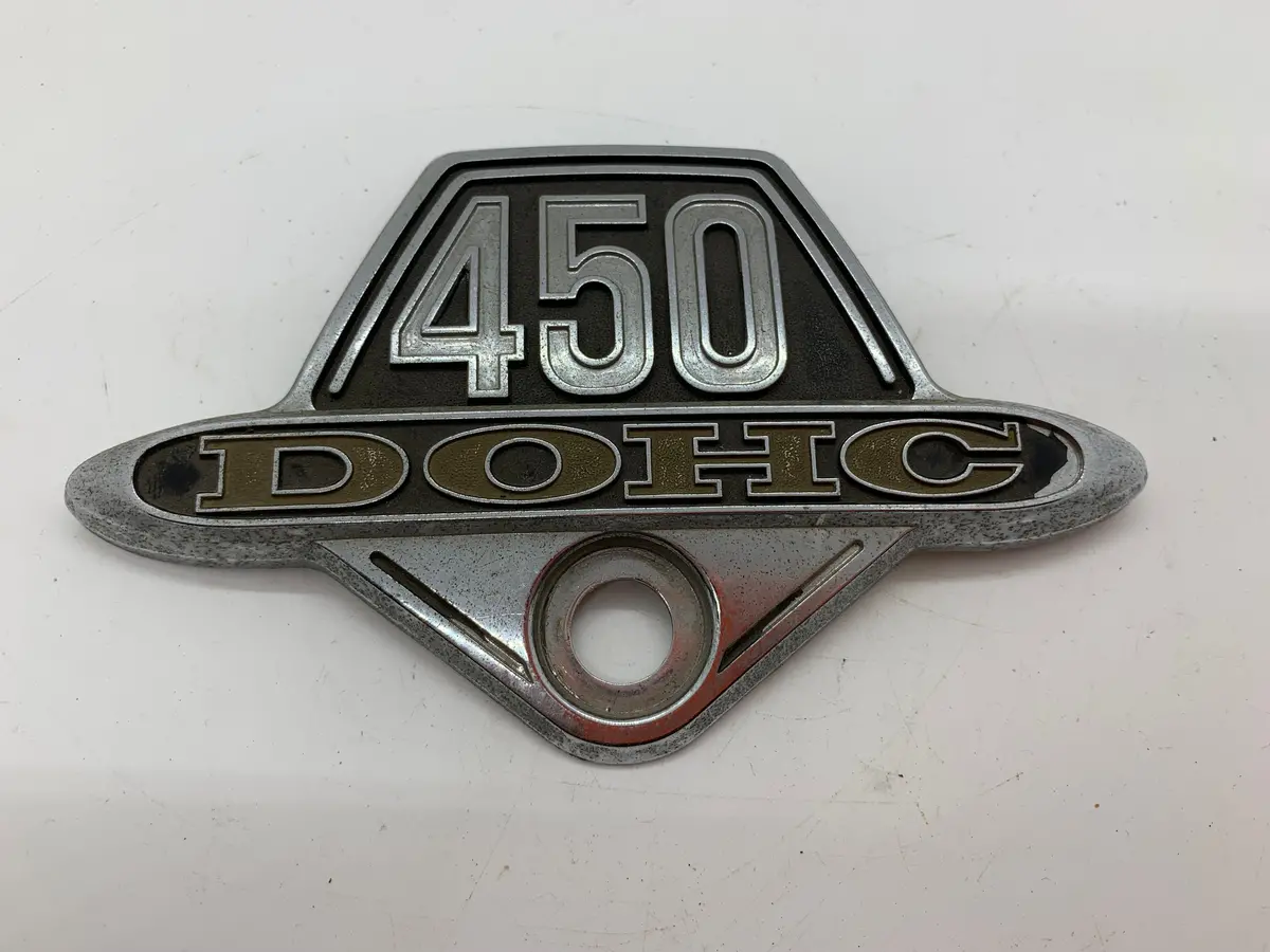 Cb450 Dohc Side Cover Emblem 1