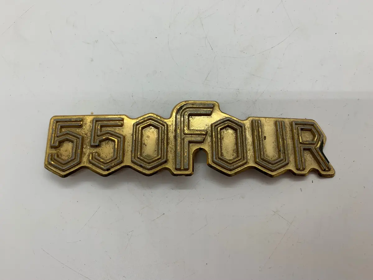 Cb550 Four Side Cover Emblem 1