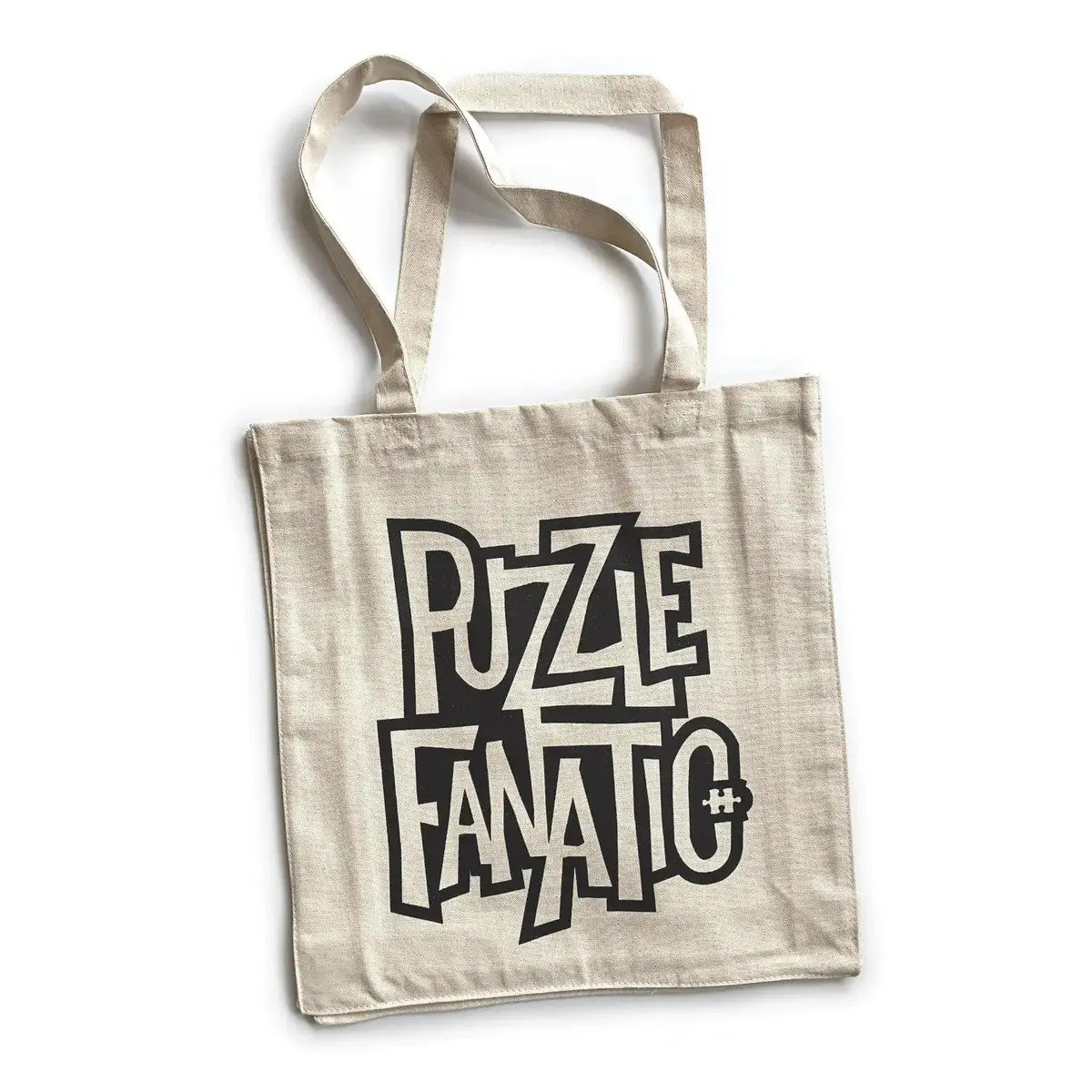Puzzle Fanatic - Retro Cotton Tote 1