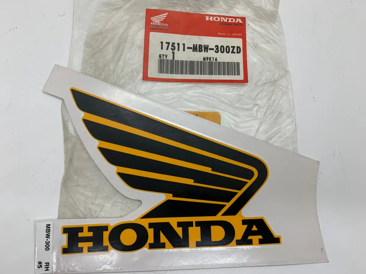 Cbr600f4 Right Tank Decal 1