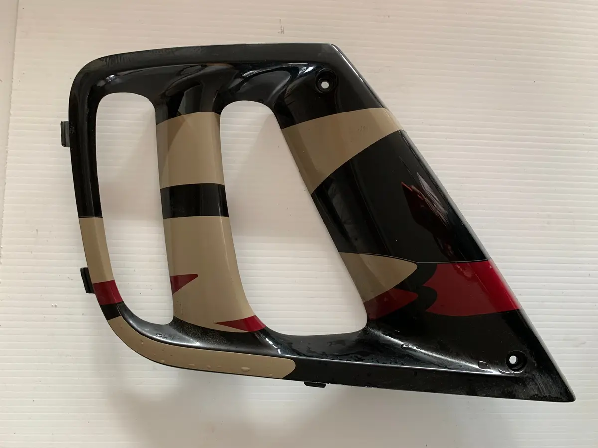 Cbr600 Left Lower Fairing Lid Set, Black Beige 1
