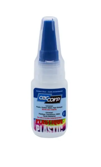 000078 Ceccorp Instant Glue Plastic, Low Viscosity (1.05 Oz) 1