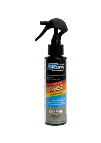 Cecs-000818 Ceccorp C-Set Ca Glue Accelerator Mist Spray - Foam Safe (2 Oz) 1