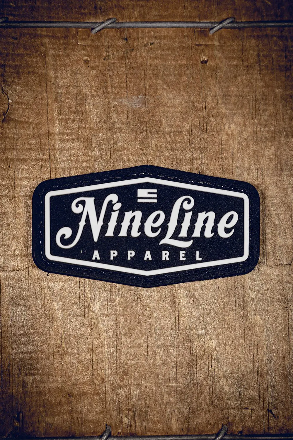 Classic Nine Line Pvc Patch 1