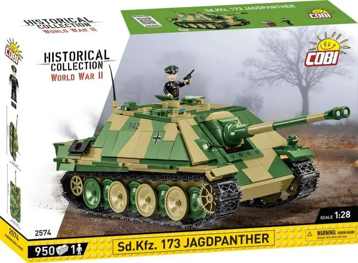 Cobi-2574 Cobi 950 Pcs Hc Wwii /2574/ Jagdpanther (Sd.Kfz.173) 1