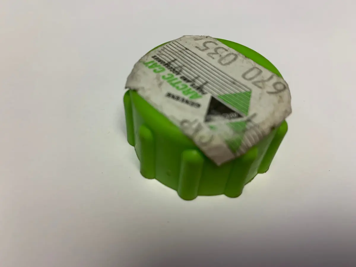 Arctic Cat Coolant Cap 1