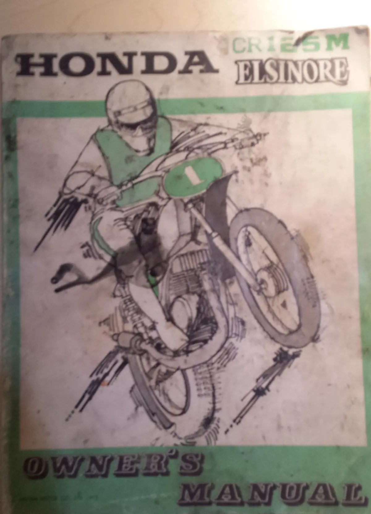 Cr125m Elsinore Owners Manual 1