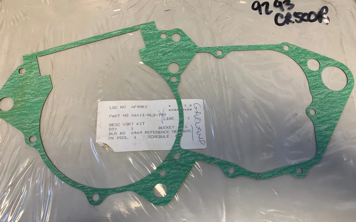 Cr500 Case Gaskets 1
