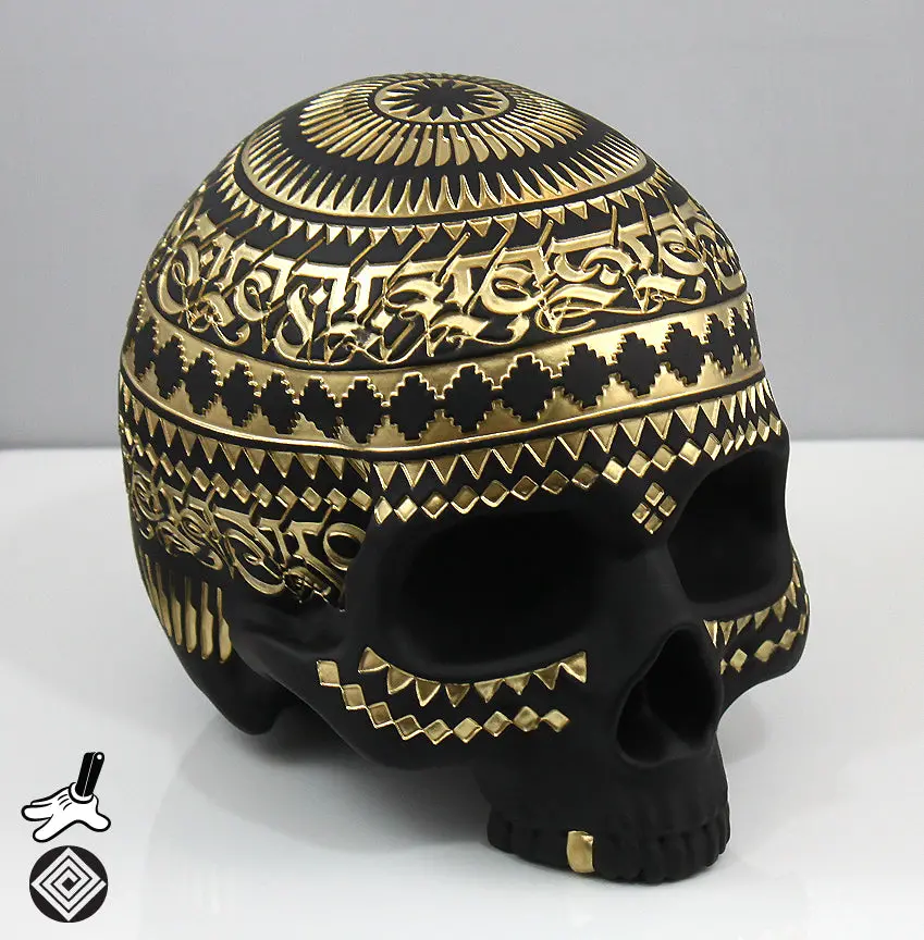 Ap - Cryptik "Memento Mori" Skull Sculpture 1
