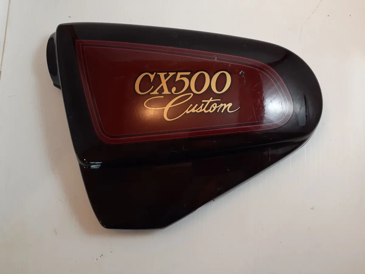Cx500 Custom Left Side Cover 1