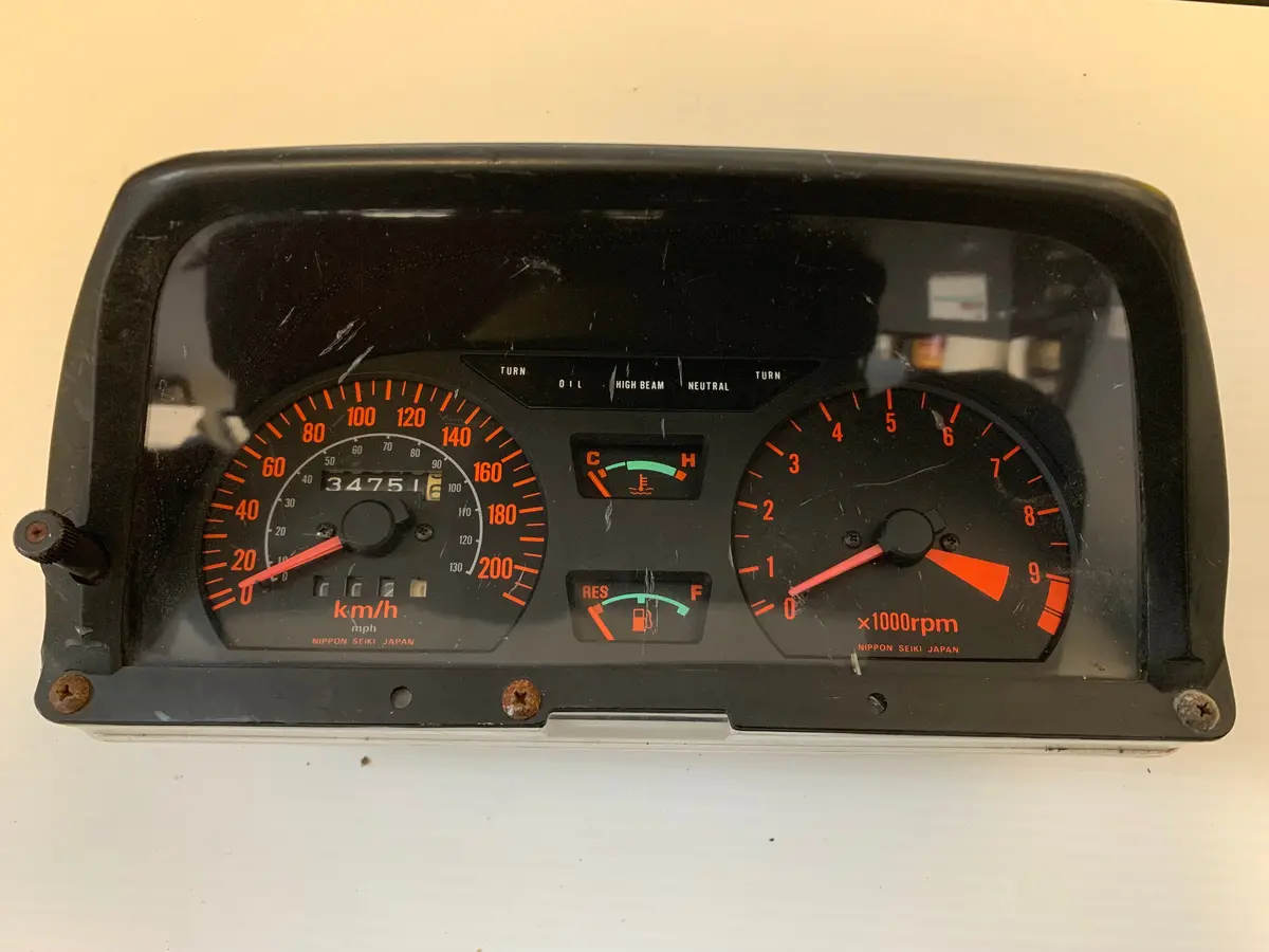 Cx650e Gauges, Speedo 1