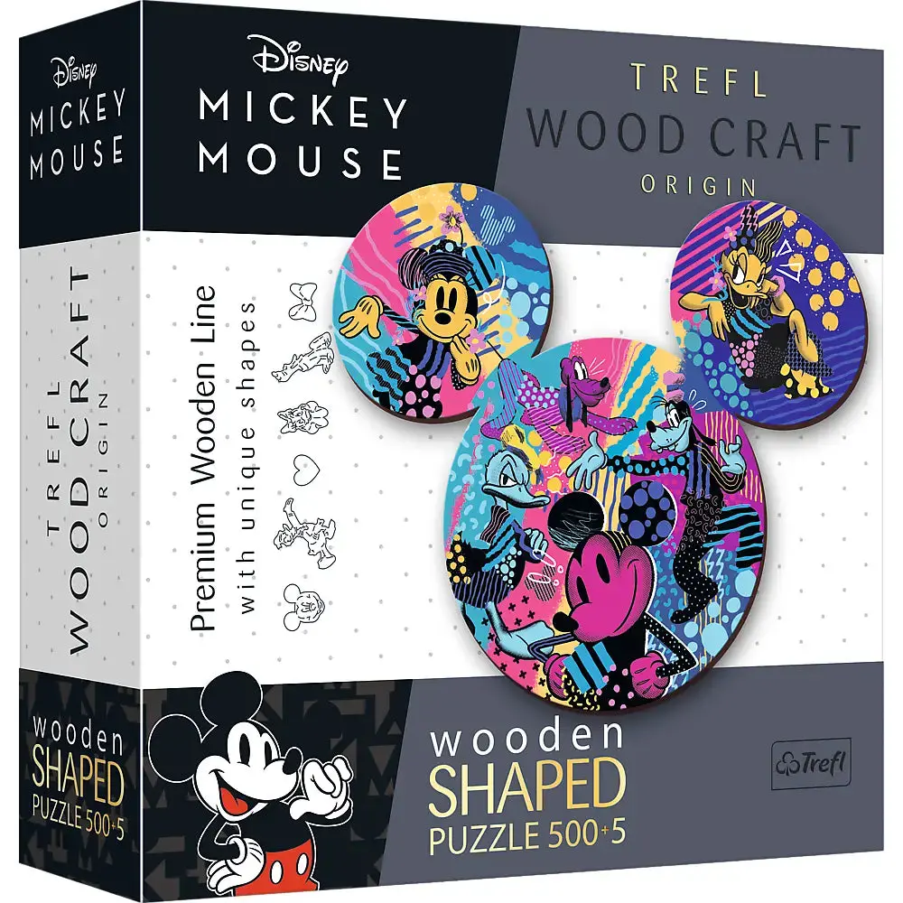 Disney's Mickey Mouse 505-Piece Wooden Puzzle 1