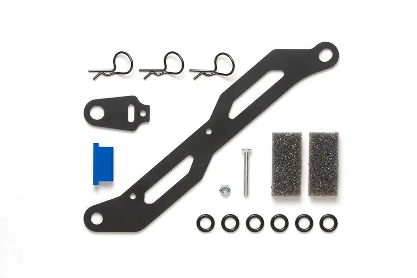 799-54555 Rc Batt Plate/Transponder Stay Tt02 Frp 1