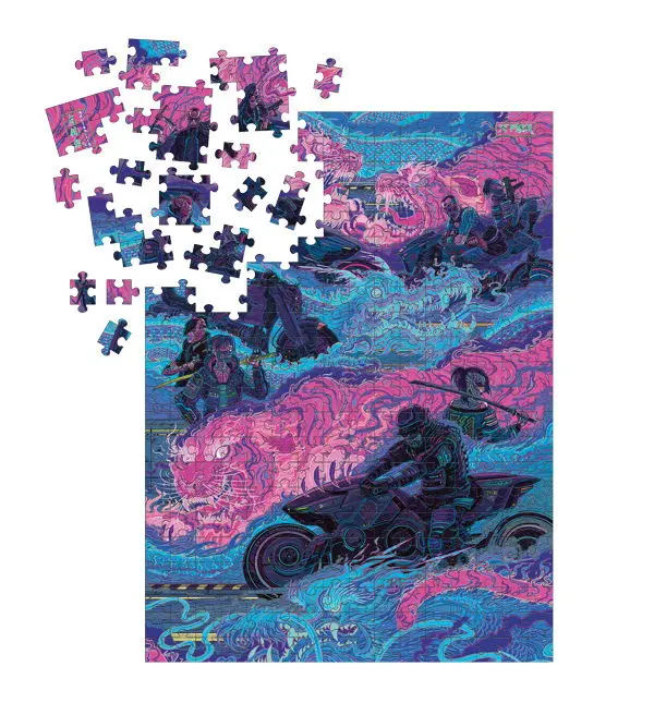 Cyberpunk 2077 - Tyger Claws 1000-Piece Puzzle 1
