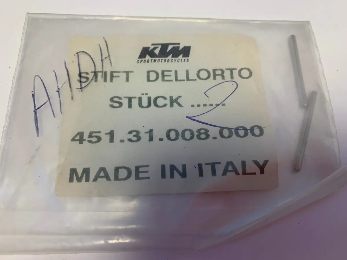 Ktm 50 Dellorto Carb Pin 1