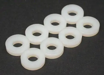 637 Flat Nylon Washer #8 (8) 1
