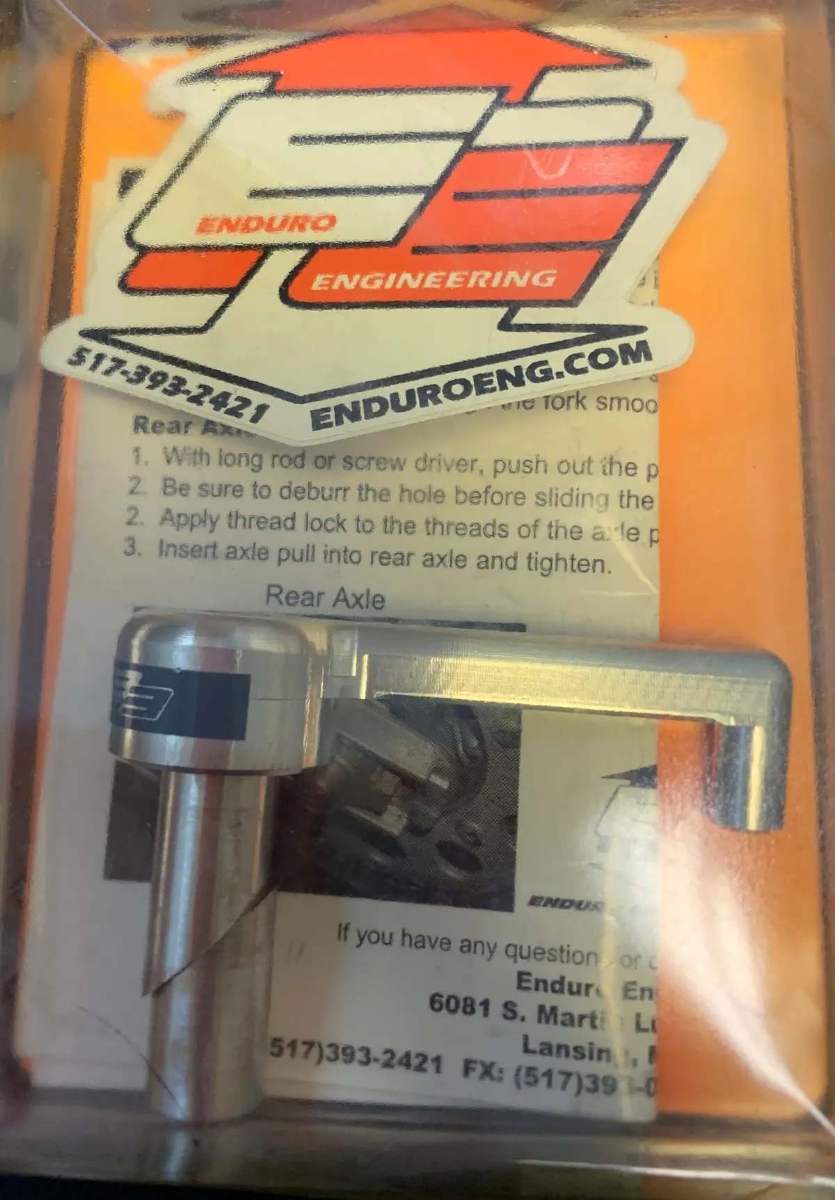 Enduro Engineering Wheel Axle Pull 1