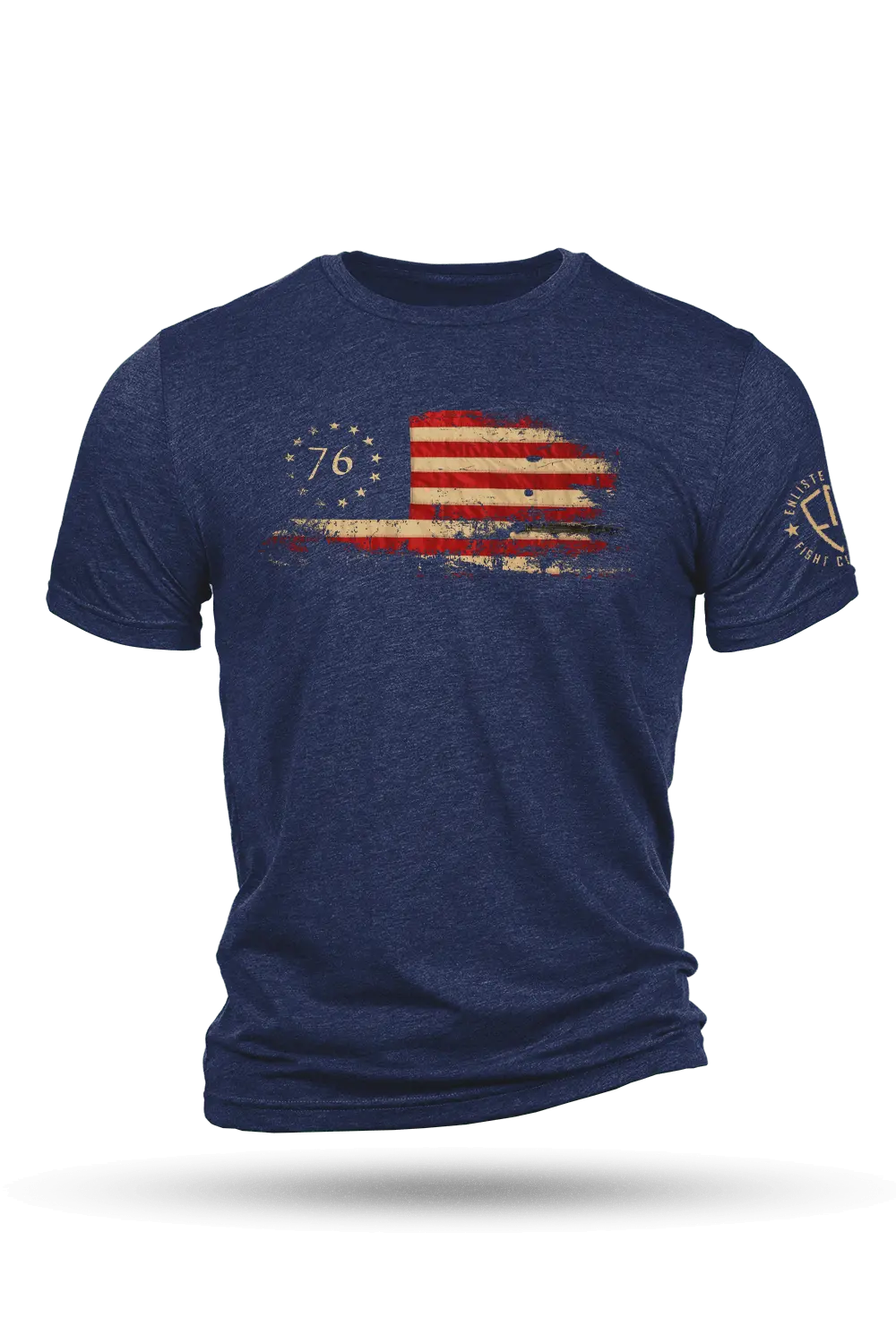 Enlisted 9 - 76' Flag - Tri-Blend T-Shirt 1