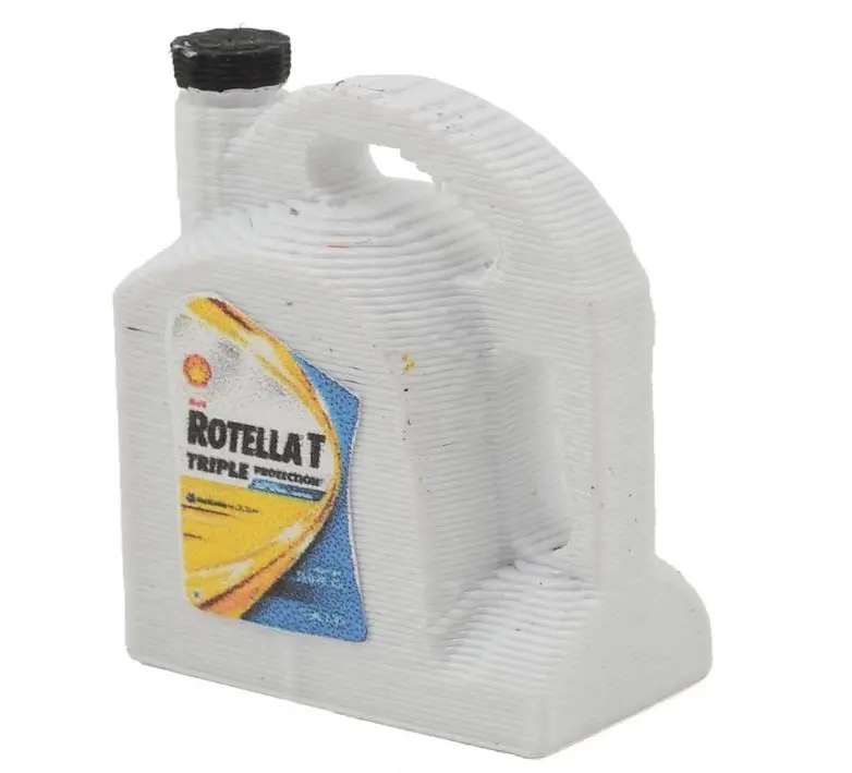 Erc10-7070-Rotella 1 Gallon Oil Jug (Rotella) 1/10 Scale Miniatures 1