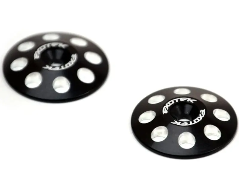 Exo1665blk 1/8 Buggy Xl Wing Buttons 22Mm 2 Black 1