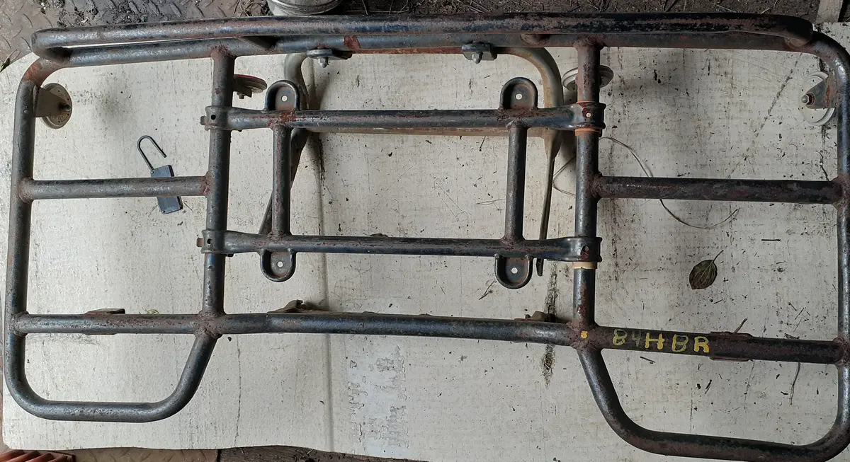 1984 Atc200es Big Red Rear Rack 1
