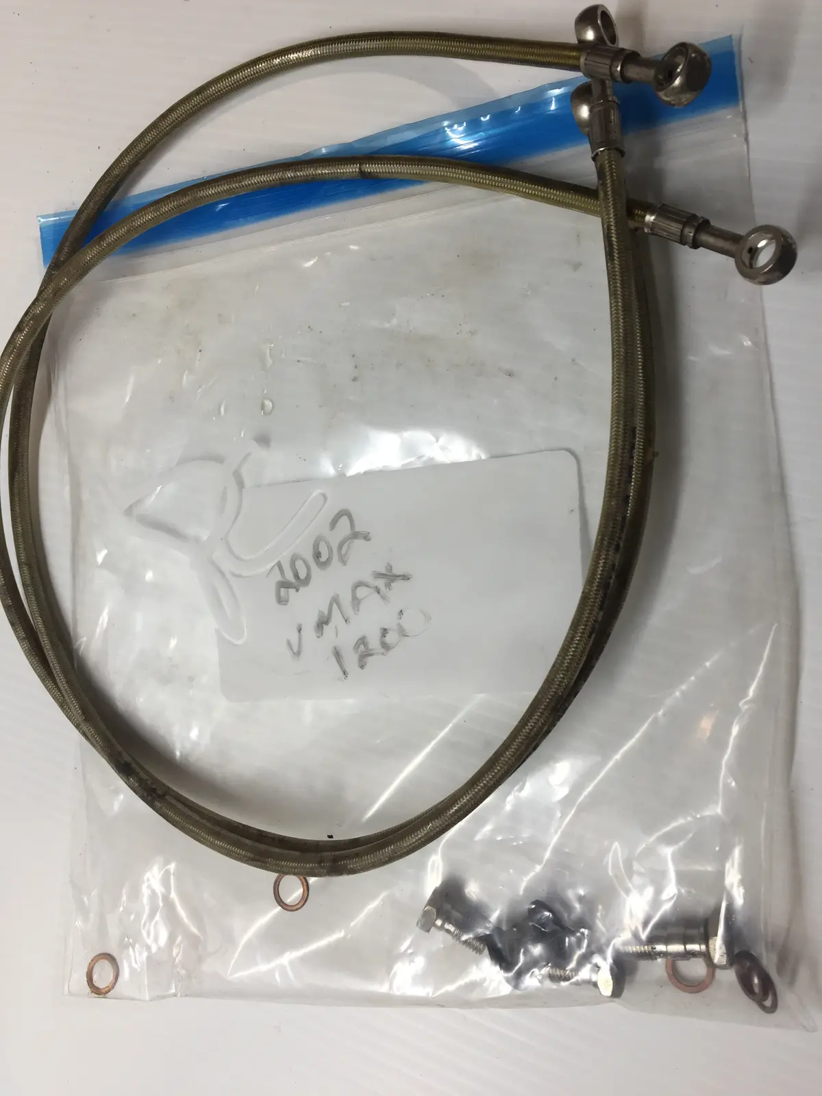 V-Max 1200 Front Brake Lines 1