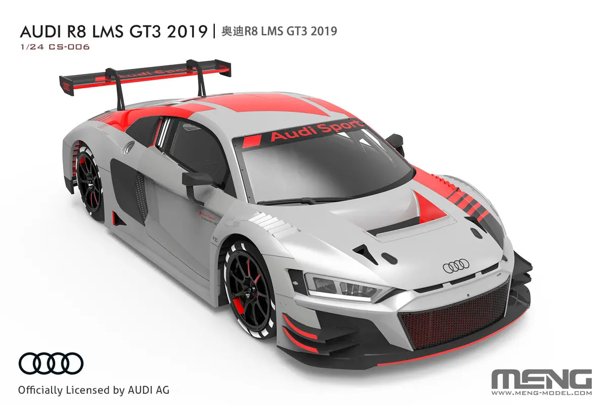 Meng Cs-006 Audi R8 Lms Gt3 2019 (1/24) +++New Tool+++ 1
