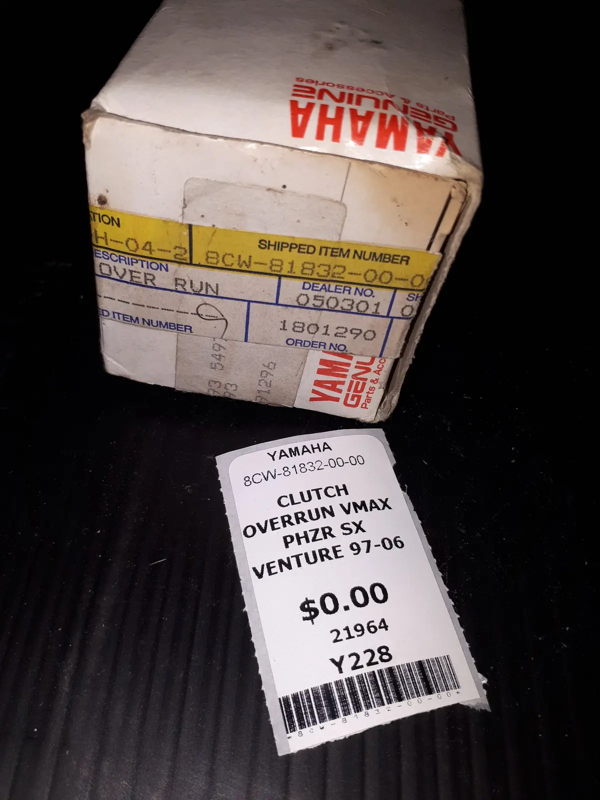 Yamaha Clutch Over Run 8Cw-81832-00-00 1
