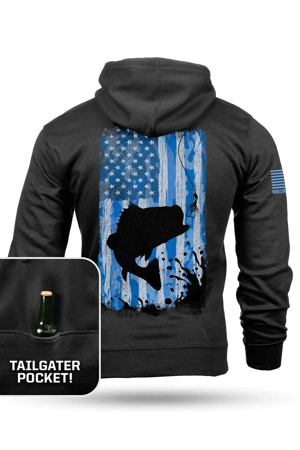 Fish Flag - Tailgater Hoodie 1