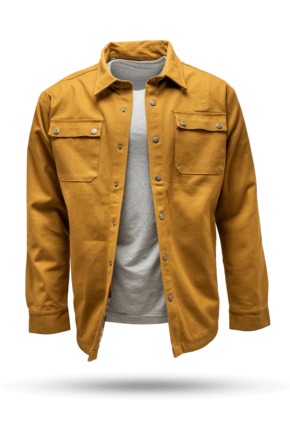 Flannel Lined Canvas Concealed Carry Jacket 1