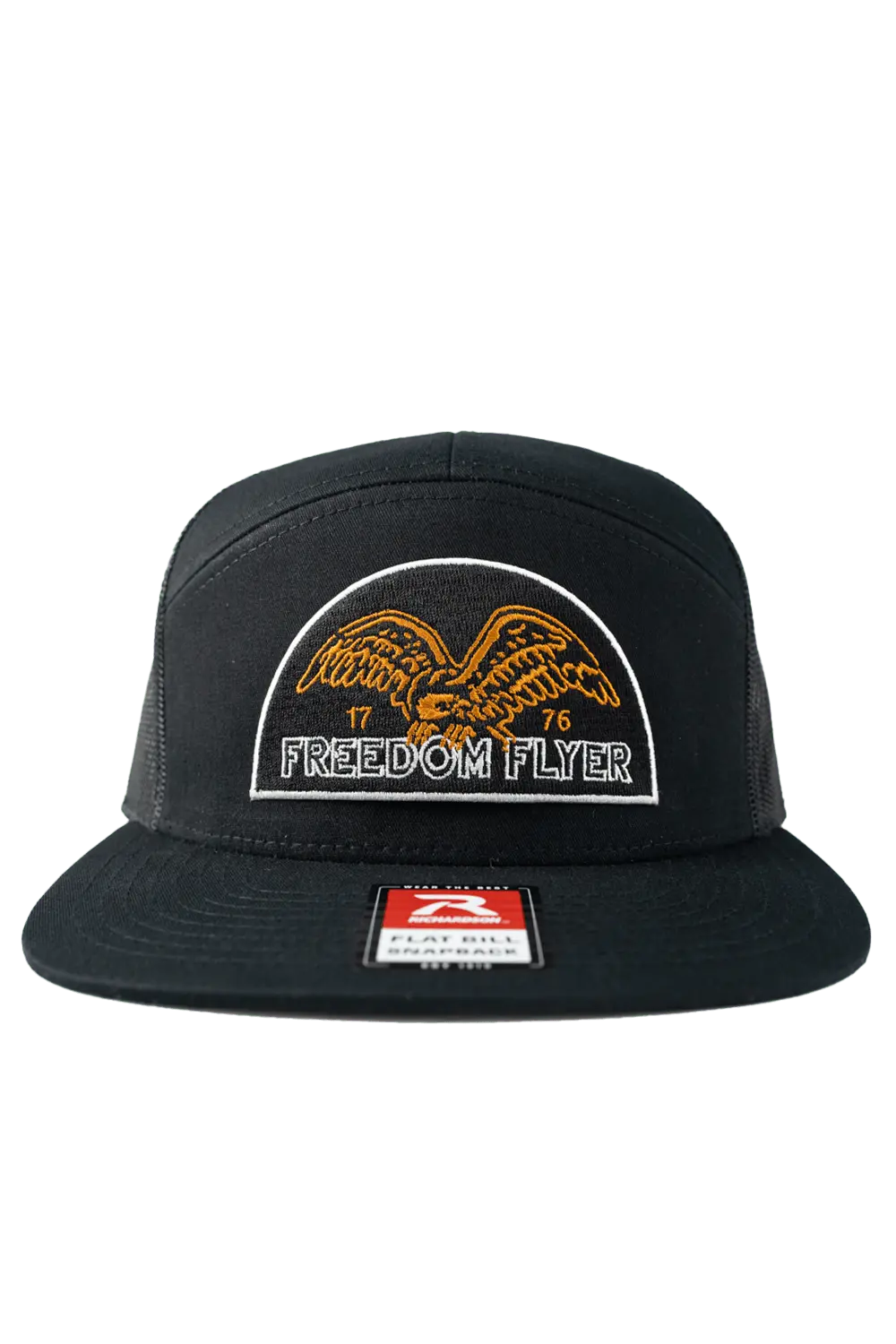 Freedom Flyer 7-Panel Richardson Trucker Hat 1
