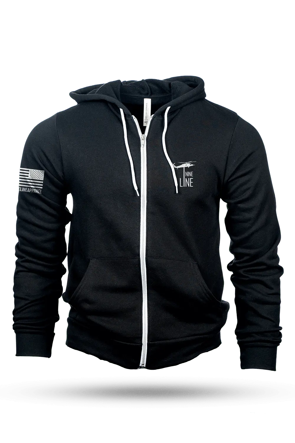 Dropline Logo - Full-Zip Hoodie 1