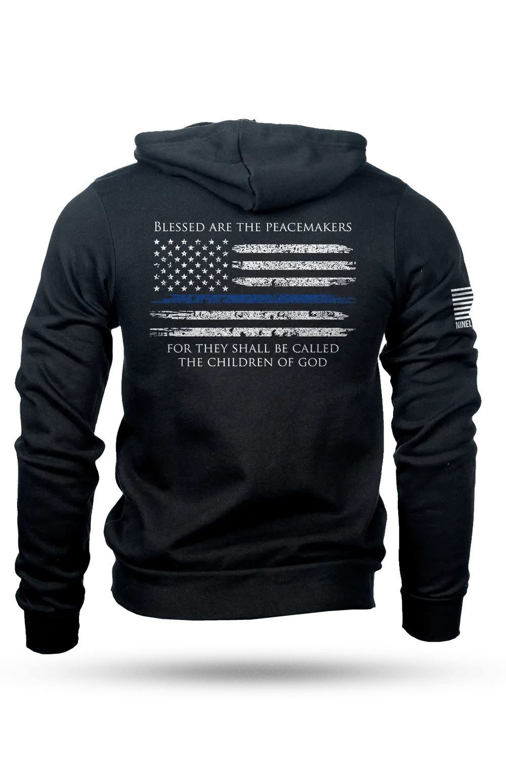 Thin Blue Line - Full-Zip Hoodie 1