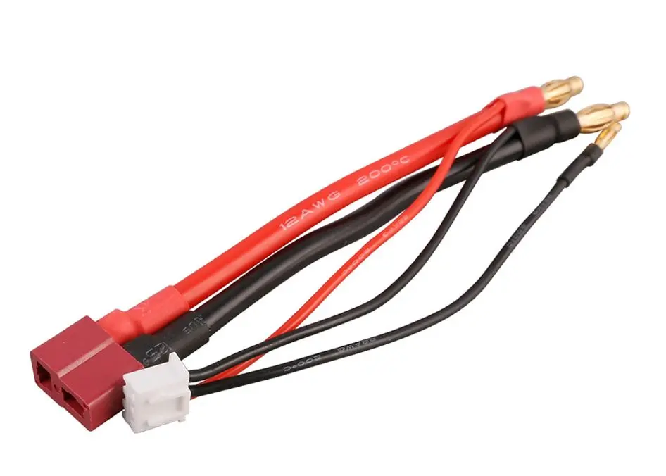 Gea4m2d Gens Ace 2S Charge Cable: 4.0Mm Bullet To Deans (T-Plug) 1