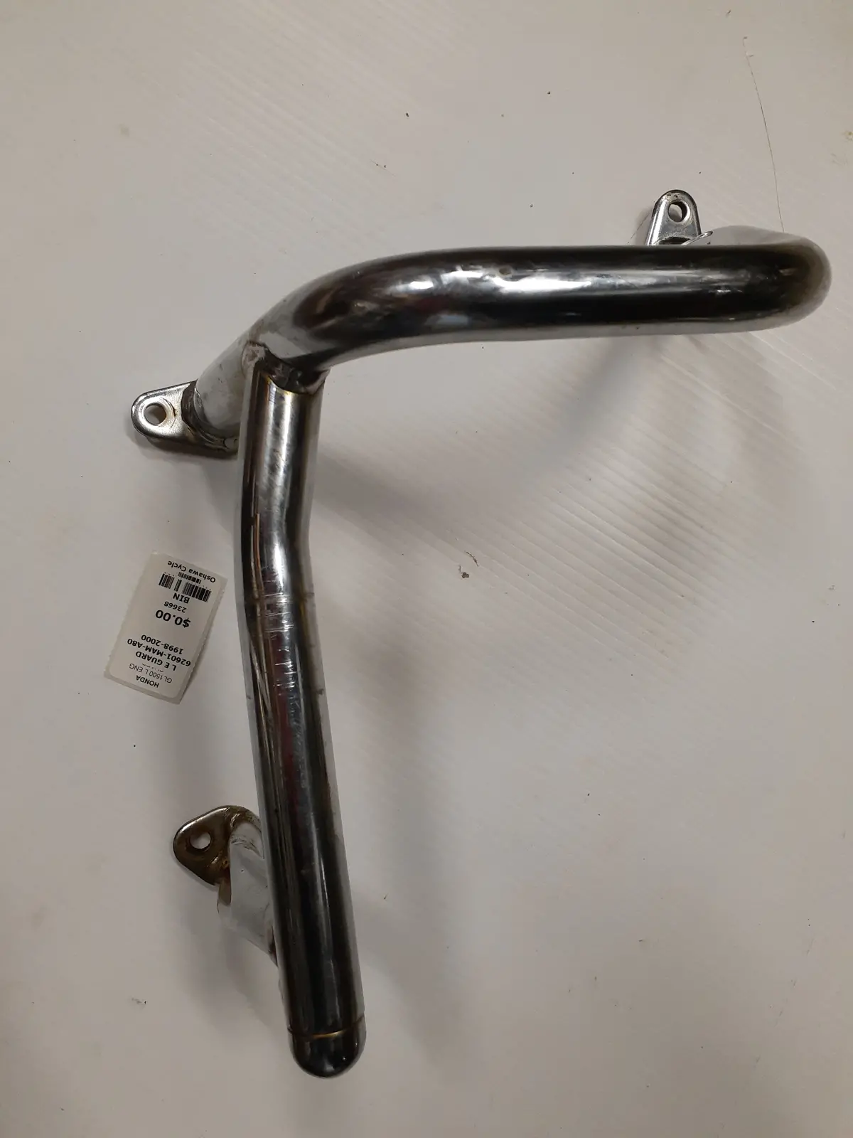 Gl1500 Left Engine Guard 1
