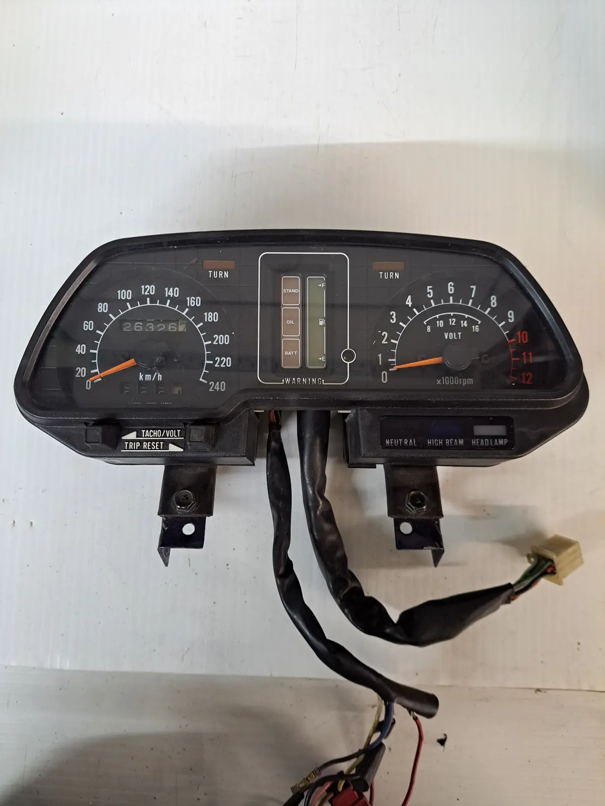 Gpz550 Kz550 Gauges, Speedo 1