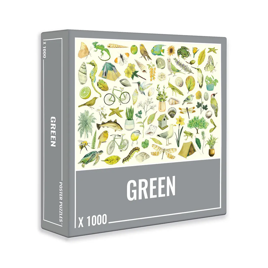 Green 1000-Piece Puzzle 1
