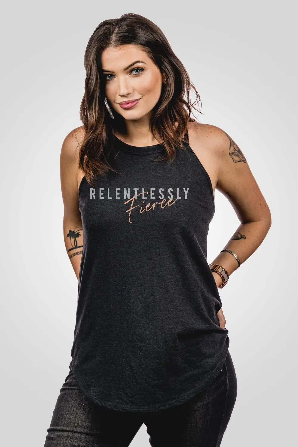Women's Halter Tank - Relentlessly Fierce 1