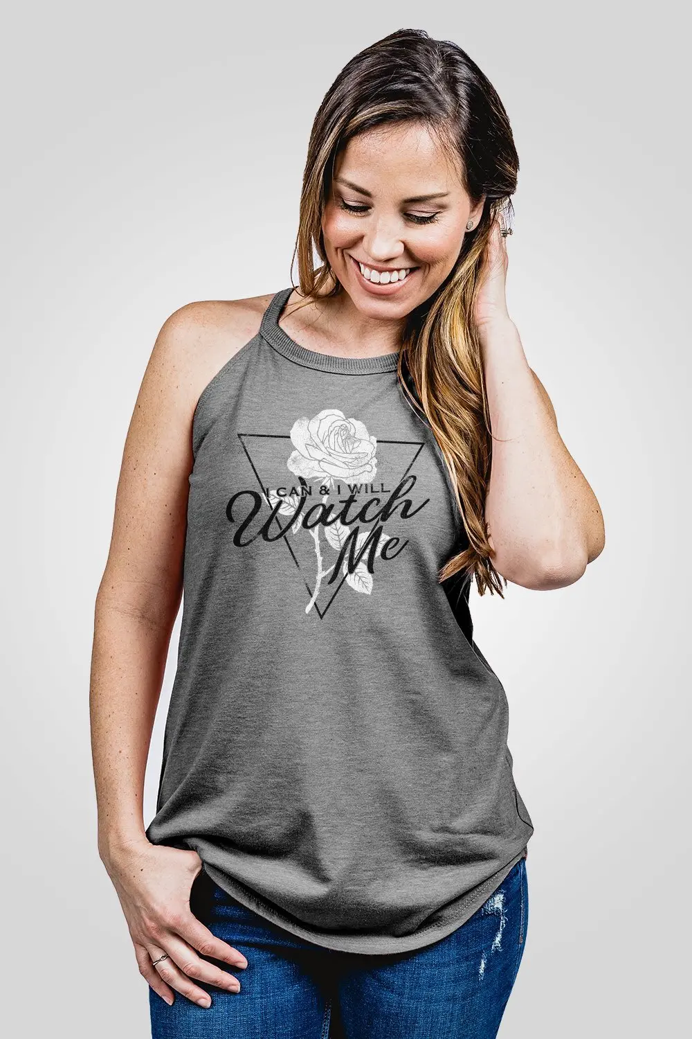Women's Halter Tank - Watch Me 3