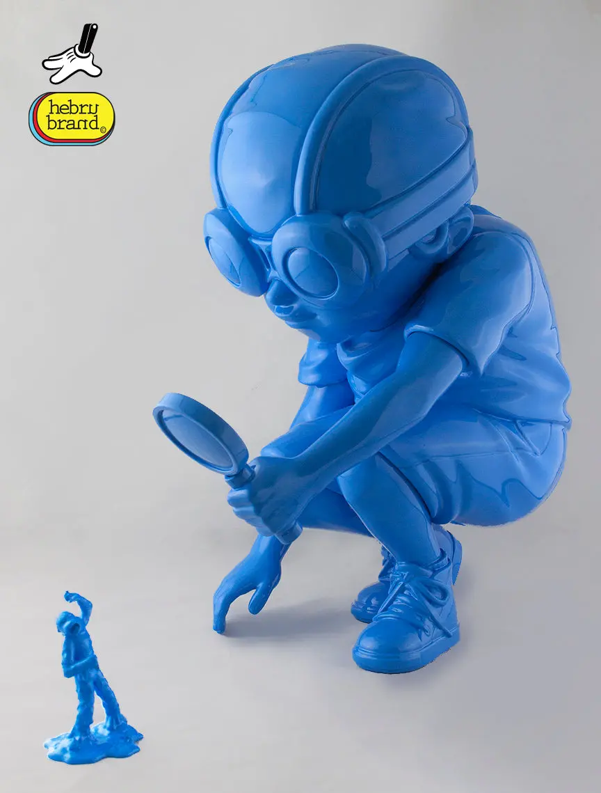 Hebru Brantley Flyboy "Fry" Gloss Blue Edition 1