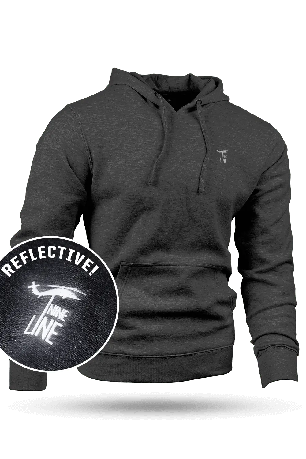 Reflective Dropline Logo - Hoodie 1