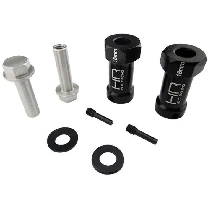 Scx10et01 18Mm Wheel Hub Extensions,12Mm Hex(2): Scx Wraith 1