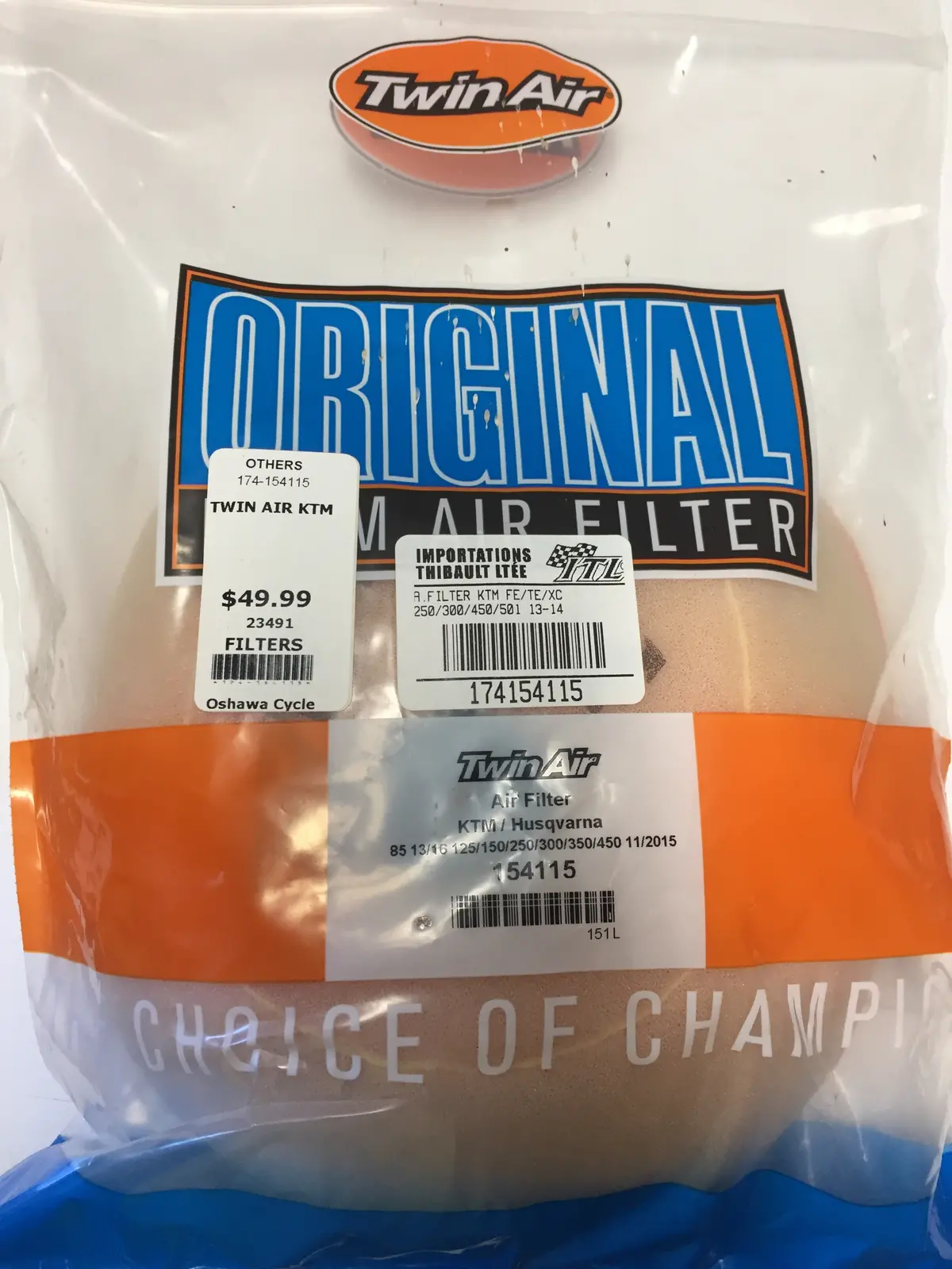 Ktm Husky Air Filter 1