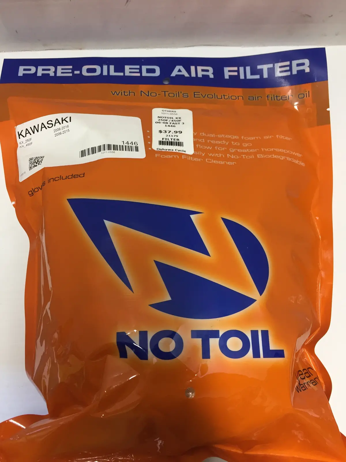 No Toil Air Filter Kawasaki 1