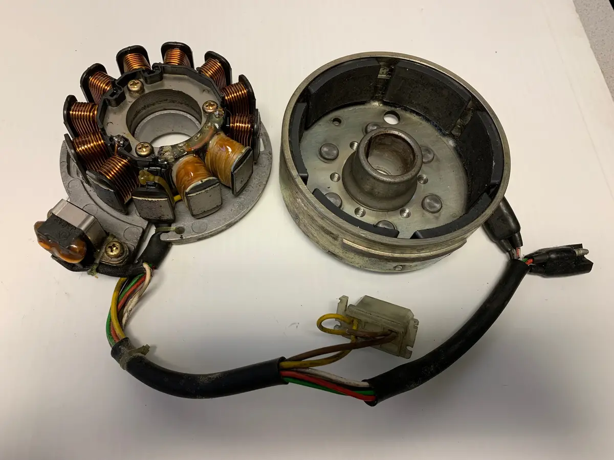 Xc800 Stator And Flywheel 1