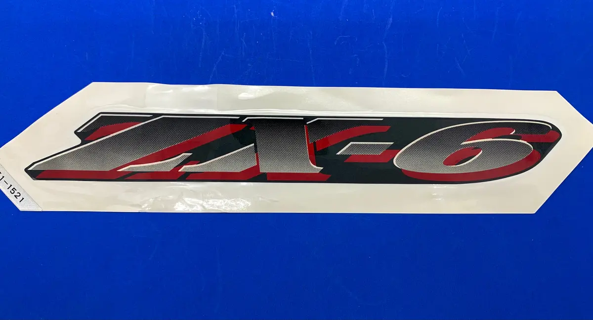 Zx-6 Right Side Cover Decal 1