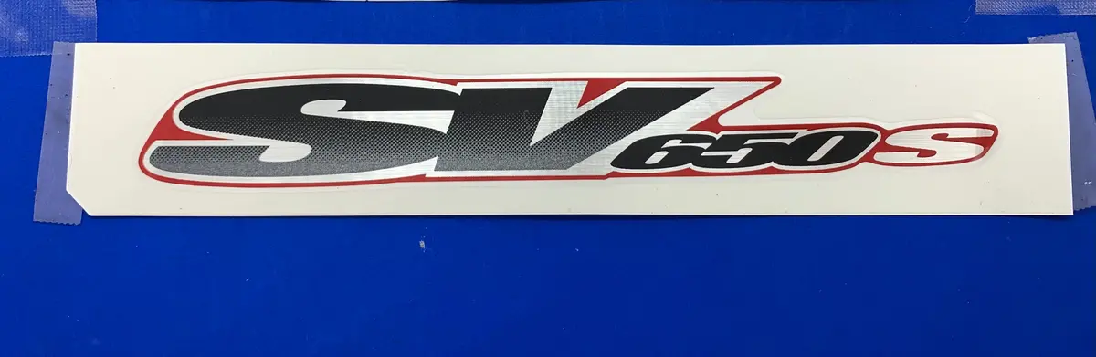 Sv650s Fairing Emblem 1