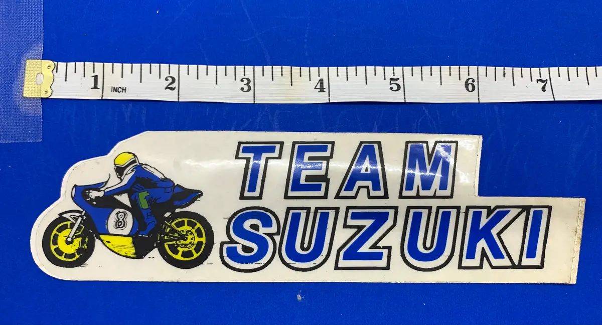 Team Suzuki Decal 1
